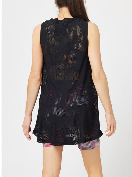adidas Womens Melbourne Tennis Dress - Black