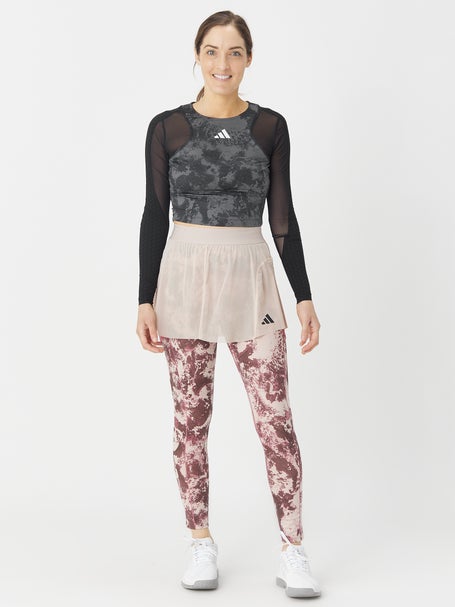 adidas Womens Paris Tennis Crop Long Sleeve