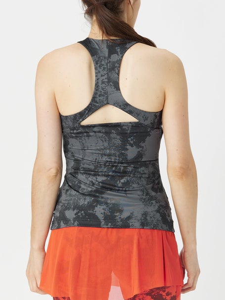 adidas Womens Paris Tennis Y-Tank - Carbon