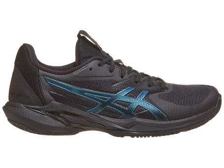 Asics Solution Speed FF 3 Black/Blue Womens Shoes
