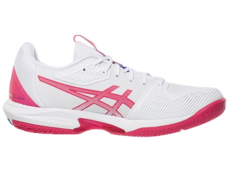 Asics Solution Speed FF 3 White/Rose Womens Shoes