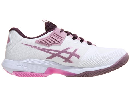 Asics Solution Speed FF 4 Clay Wh/Mauve Womens Shoes