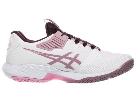 Asics Solution Speed FF 4 White/Mauve Womens Shoes