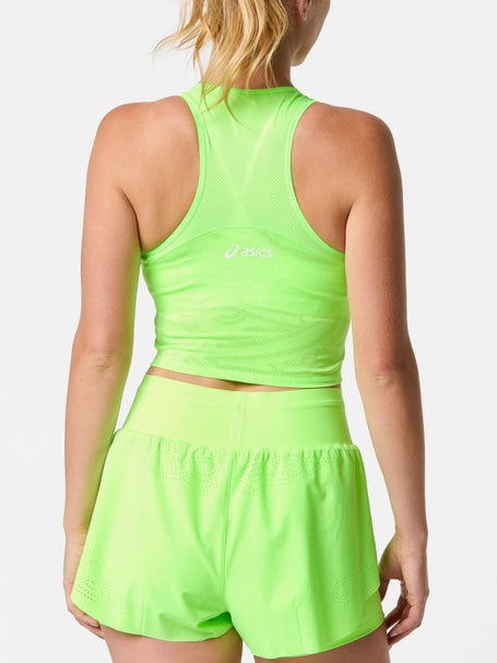 Asics Womens Spring Match Jacquard Crop Tank