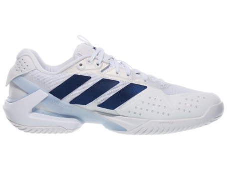 adidas Ubersonic 5 White/Dark Blue/Sky Womens Shoes