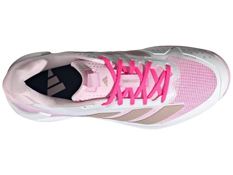 adidas Ubersonic 5 White/Pearl/Pink Womens Shoes