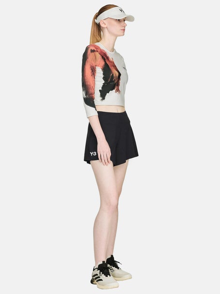 adidas Womens Y-3 Crop Long Sleeve