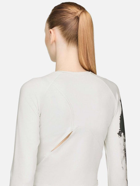 adidas Womens Y-3 Crop Long Sleeve