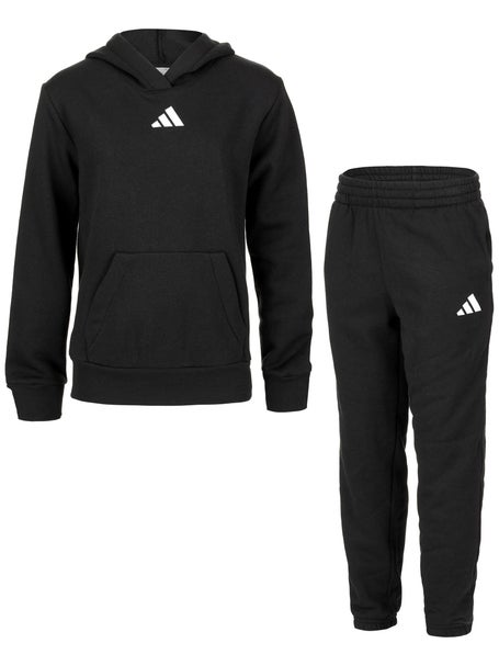 adidas Youth Winter Essential Fleece Warm Up Set
