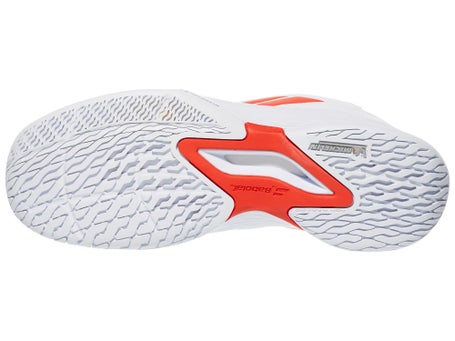 Babolat Propulse 3 White/Coral Junior Shoes