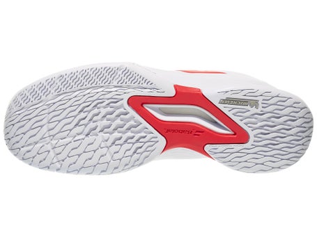 Babolat Propulse 3 Wimbledon White/Red Junior Shoes