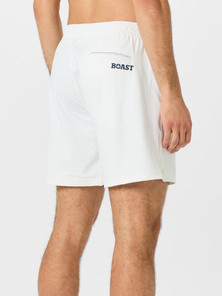 BOAST Mens 7 Peak Performance Short - White
