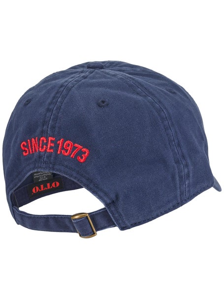 BOAST Mens Fall Leaf Dad Hat - Navy/Red