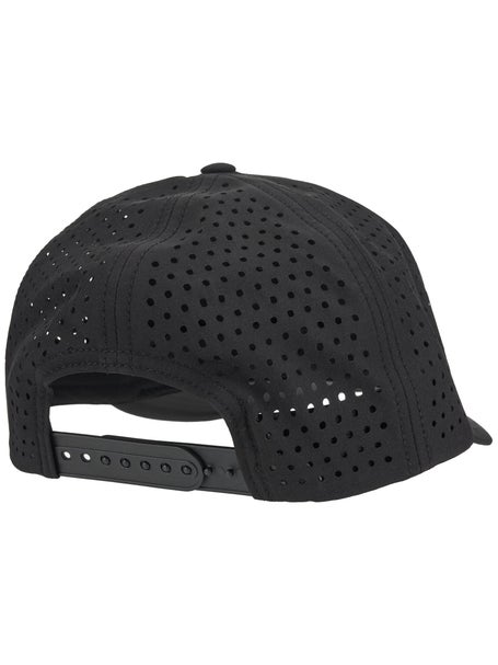 BOAST Mens Fall Perforated Trucker Hat - Black/Grey