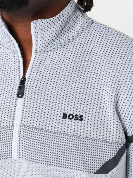 BOSS Mens Fall Quarter Zip