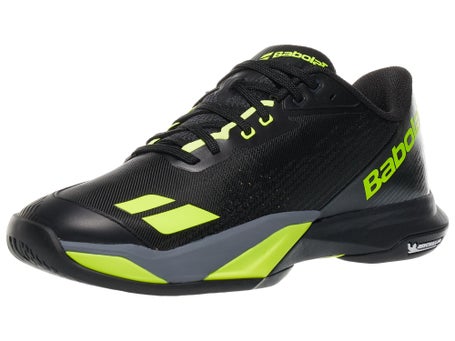 Babolat Jet Mach 4 Black/Aero Mens Shoes