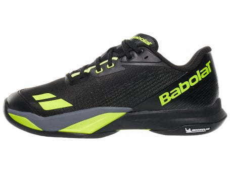 Babolat Jet Mach 4 Black/Aero Mens Shoes