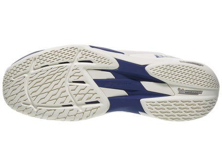 Babolat Jet Mach 4 Cream/Dark Blue Mens Shoes