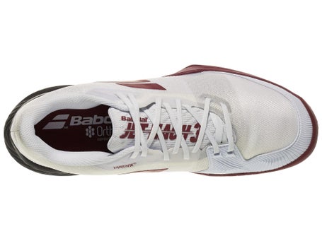 Babolat Jet Mach III AC White/Port Royal Mens Shoes