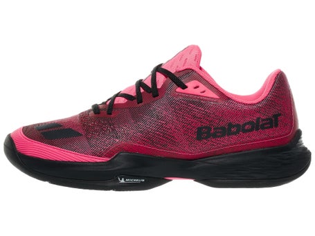 Babolat Jet Mach Mens Pickleball Shoes-Pink/Bk 5/19