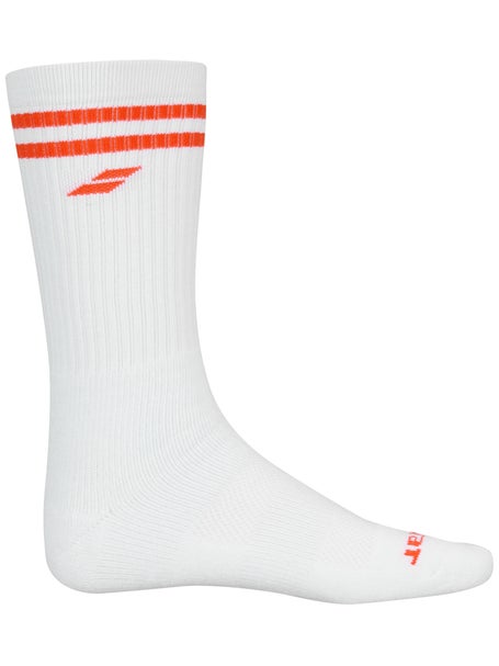 Babolat Mens Thrill Team Crew Socks - White