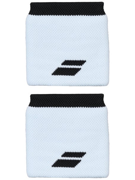 Babolat Singlewide Logo Wristbands Illusion Blue