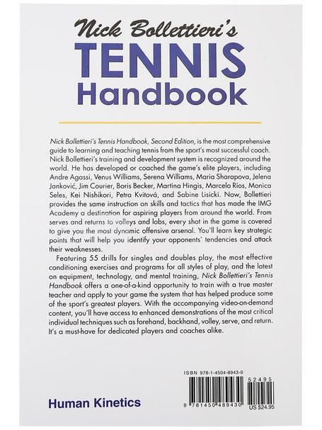 Nick Bollettieris Tennis Handbook 2nd Edition