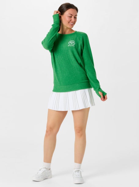Bird & Vine Womens Reverse Fleece Tennis Crest