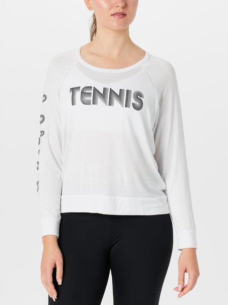 Bird & Vine Womens Retro Tennis Long Sleeve