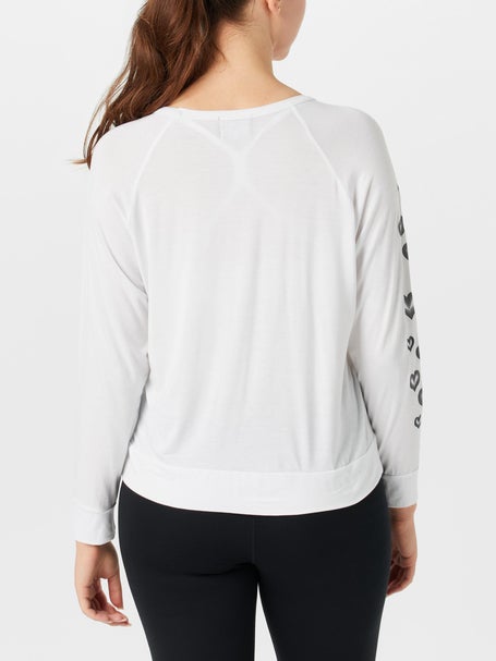 Bird & Vine Womens Retro Tennis Long Sleeve