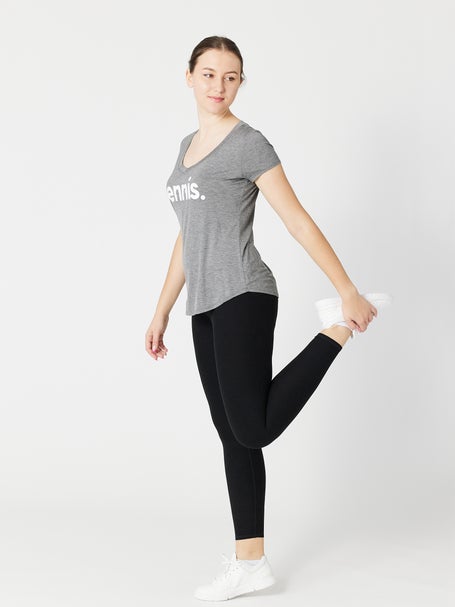 Bird & Vine Womens Tennis V-Neck Top