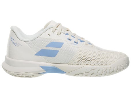 Babolat Jet Mach 4 Cream/Lavender Womens Shoes
