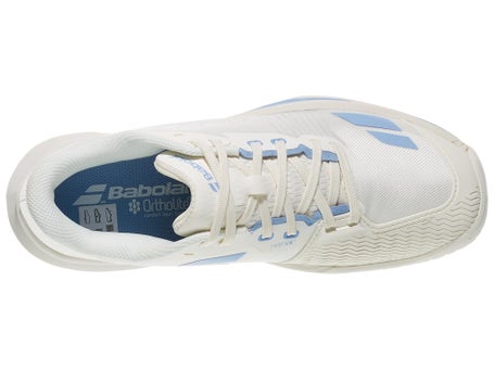Babolat Jet Mach 4 Cream/Lavender Womens Shoes