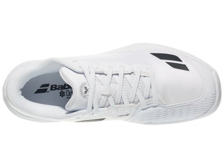 Babolat Jet Mach 4 Grass White/Black Womens Shoes