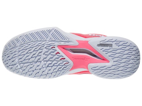 Babolat Jet Mach Womens Pickle Shoes Pink/Wh 5/19