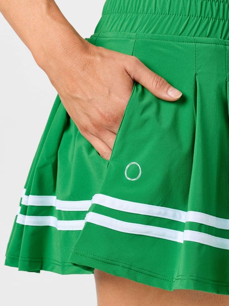 Bubble Womens Monroe Skirt - Green/White