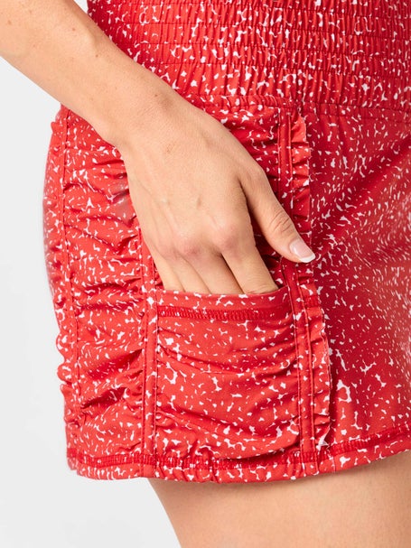 Bubble Womens Prince Skirt - Red Dots