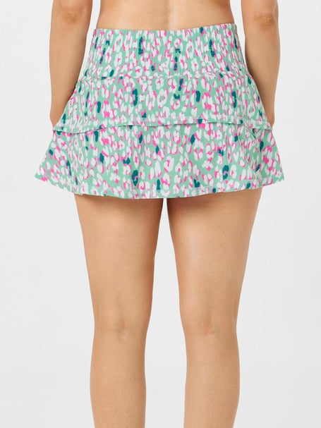 Bubble Womens Ruffle Skirt - Animal