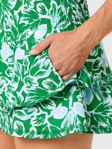 Bubble Womens Ruffle Skirt - Flower