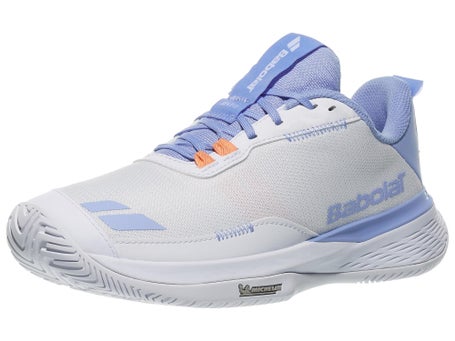 Babolat SFX Evo AC White/Forever Blue Womens Shoes