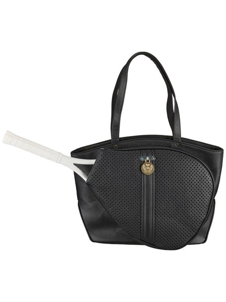 Court Couture Cassanova Perforated Bag Black