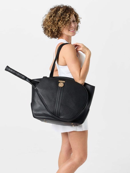 Court Couture Cassanova Perforated Bag Black