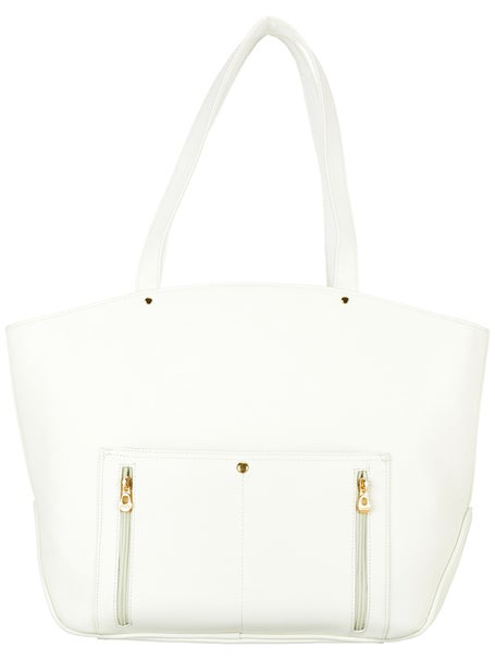 Court Couture Cassanova Perforated Bag White