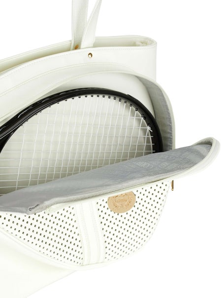 Court Couture Cassanova Perforated Bag White