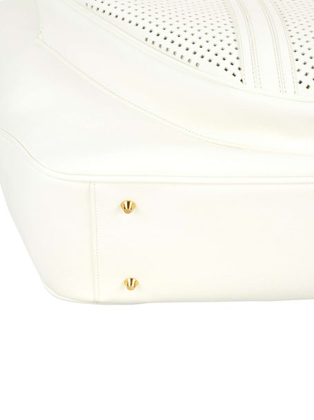 Court Couture Cassanova Perforated Bag White
