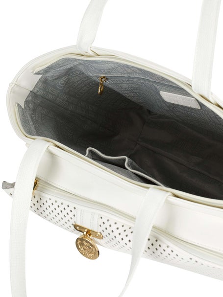 Court Couture Cassanova Perforated Bag White