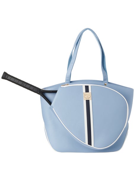 Court Couture Cassanova Striped Bag Sky Blue