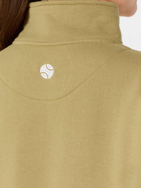 CourtLife Womens Happiest On The Court Tennis 1/4 Zip