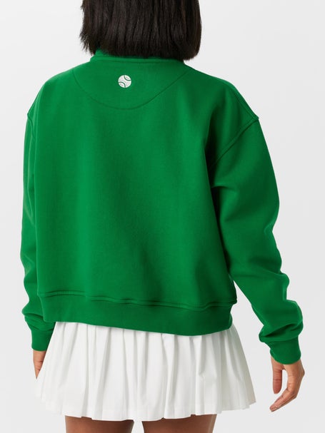 CourtLife Womens Happiest On The Court Tennis 1/4 Zip