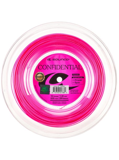 Solinco Confidential Soft 16/1.30 String Reel - 656